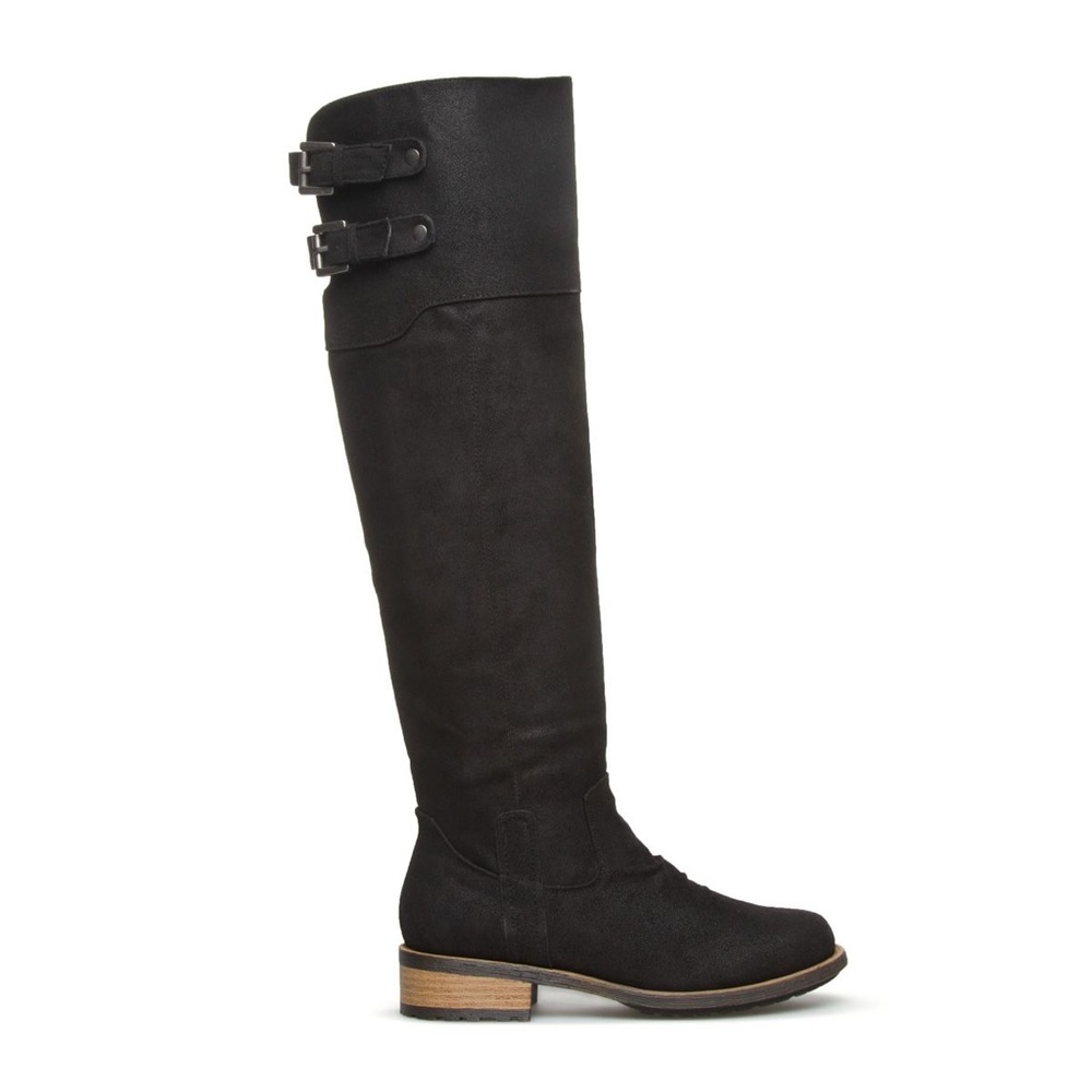 Leila Stone (NIB) Darci over-the-knee boot Black